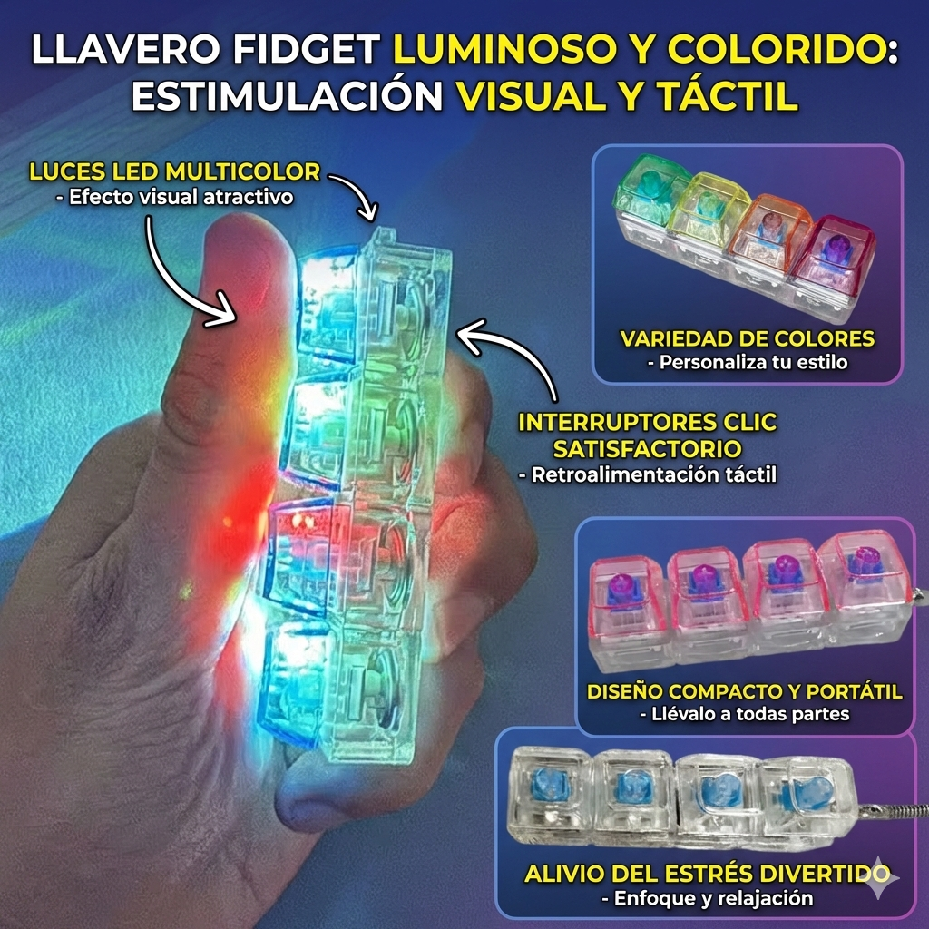 Llavero led ANTIESTRES