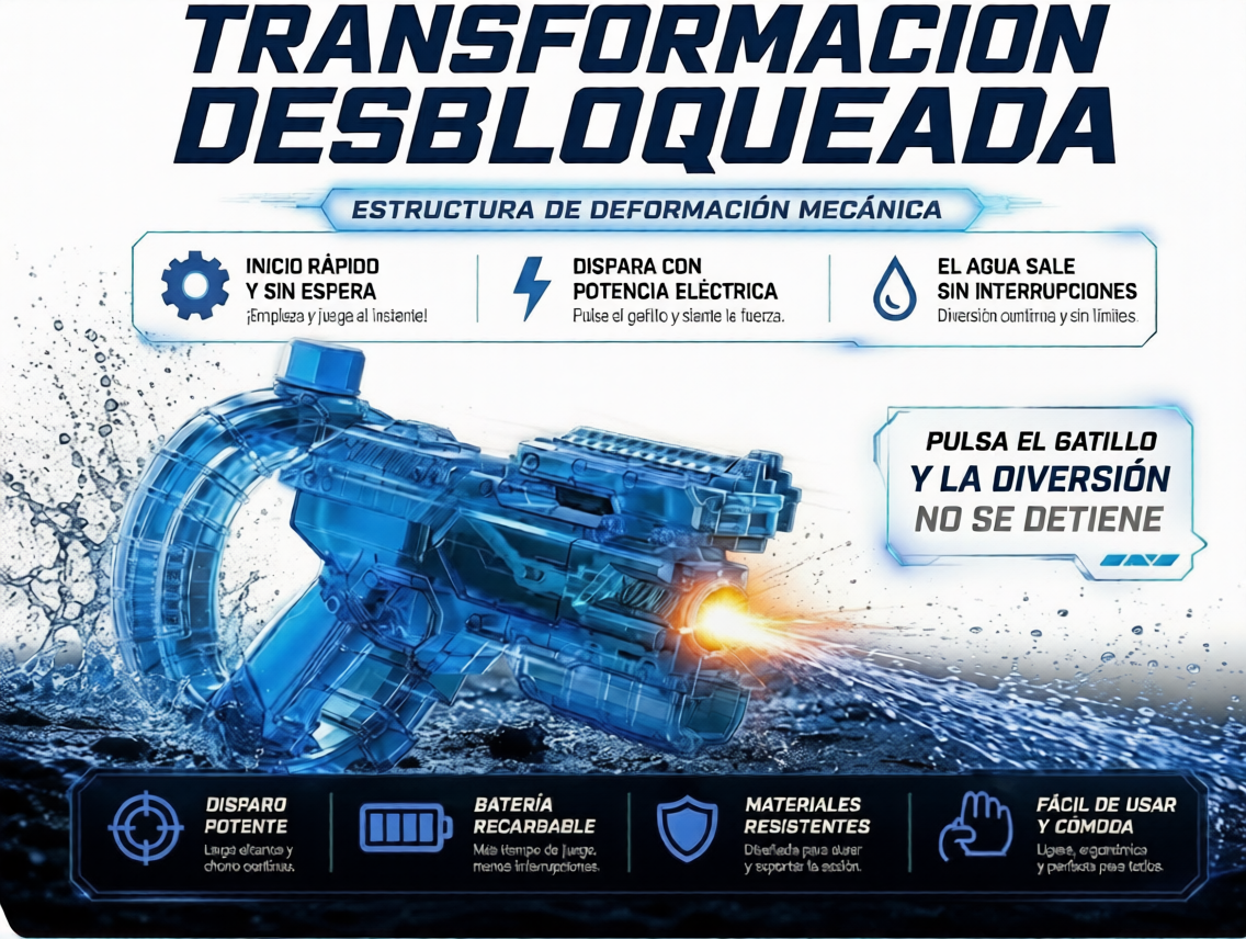 Pistola de Agua Electrica Automatica